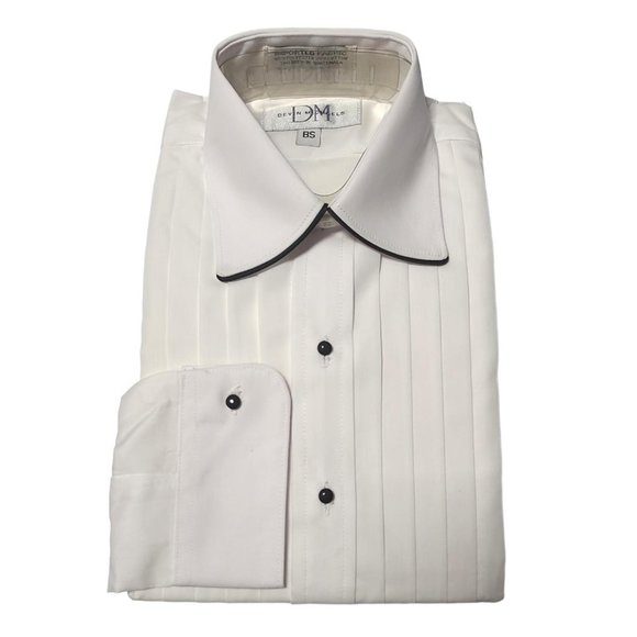 Devin Michaels Laydown French Cuff Tuxedo Shirt - Size Small 2-4 Years - NEW - Picture 1 of 1
